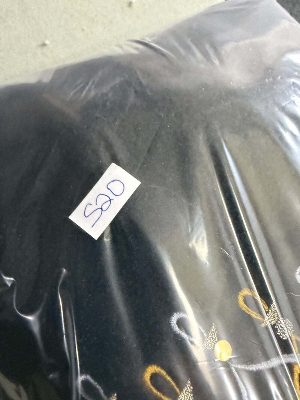 Bob Mackie Wearable Art Black Fleece Full Zip Embroidered Jacket Sz Medium - Picture 7 of 7